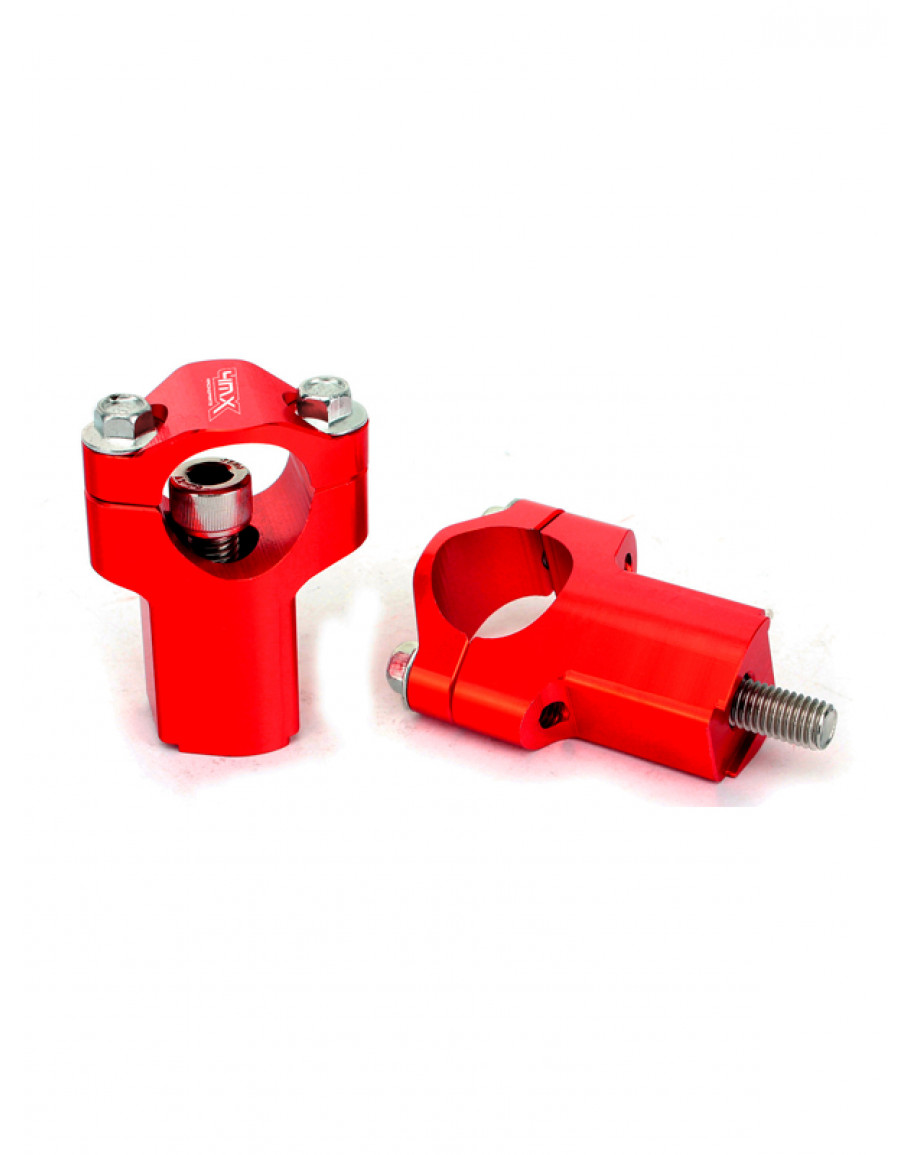 Držiaky riadidiel Gas-Gas/BETA 52mm červené