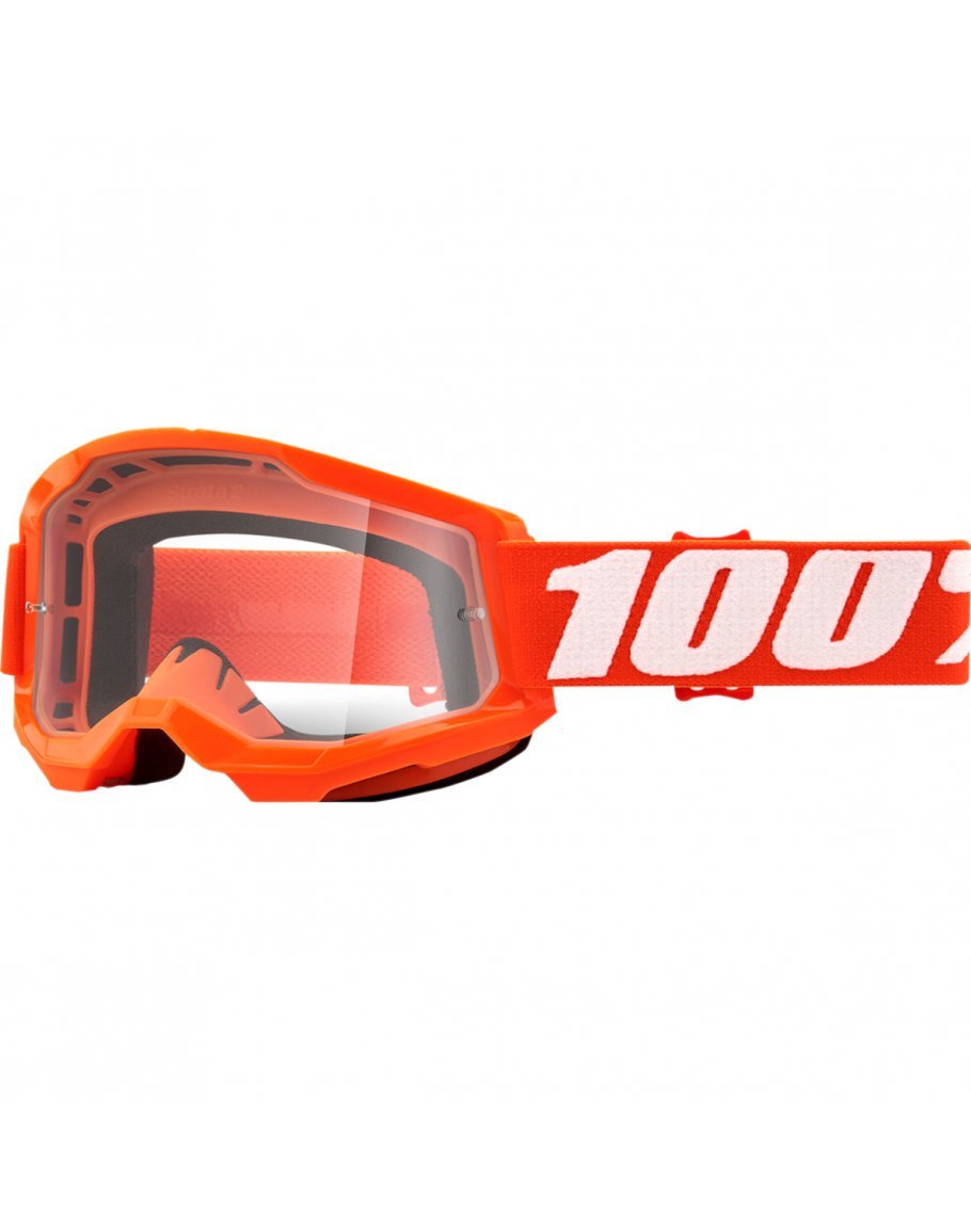 100% Strata 2 Orange s čírym sklom