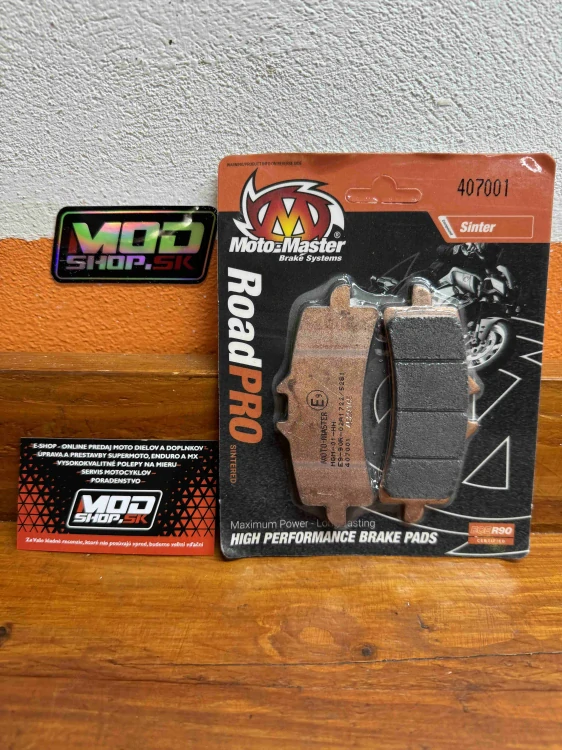 Brzdové platničky Moto-master RoadPro Sinter - KTM SMR 450/ HSQ FS 450/ Kawasaki Ninja/ Suzuki GSX-R, Zx/ Ducati Multistrada, KTM 690,950,990,1290