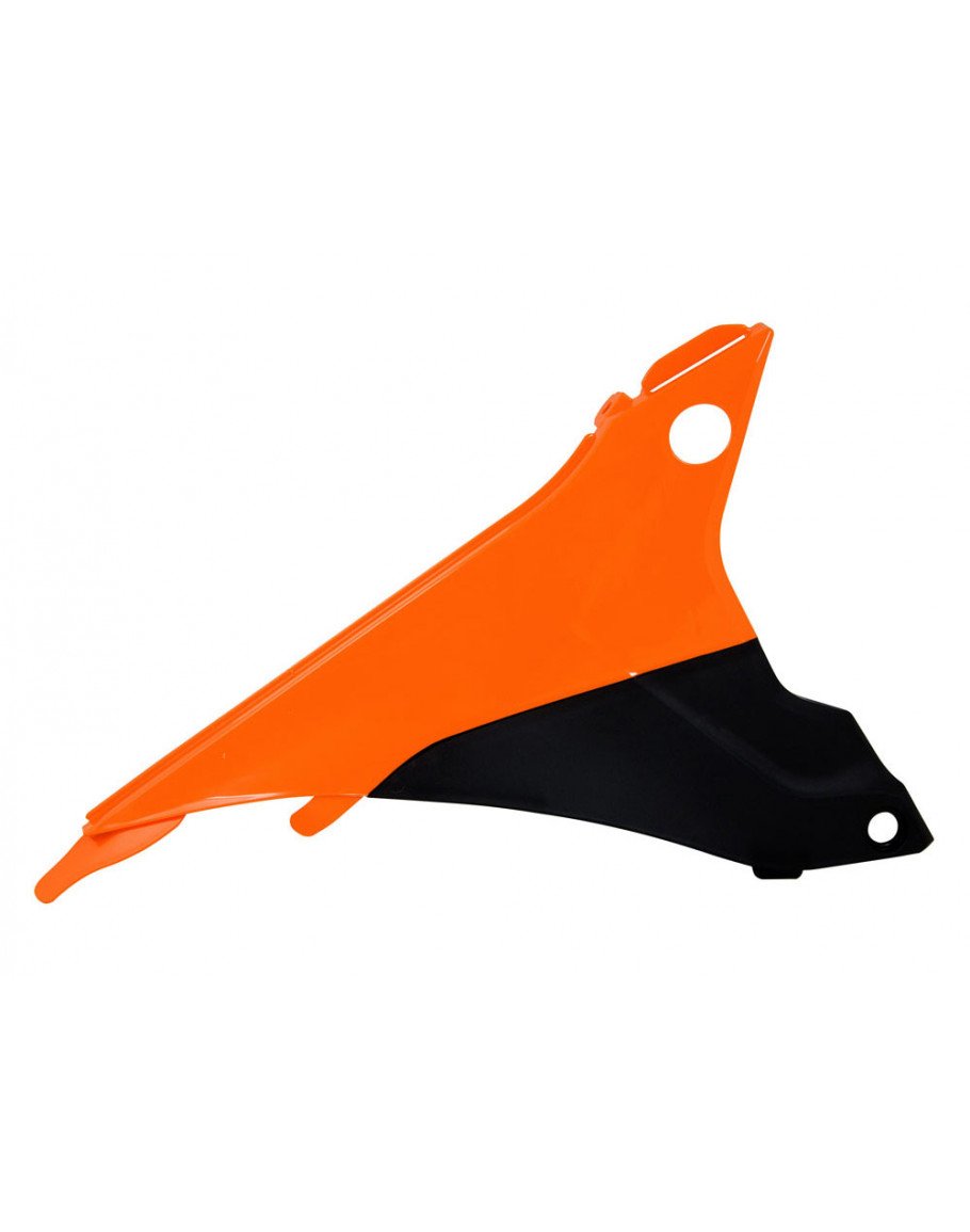 Kryt vzduchového filtra EXC-EXCF 125-500 2014-2016 oranžovo-čierny