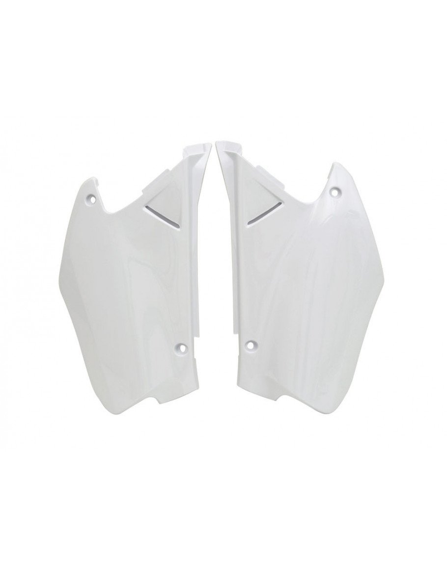 Zadné tabuľky CR 125-250 2000-2001 biele