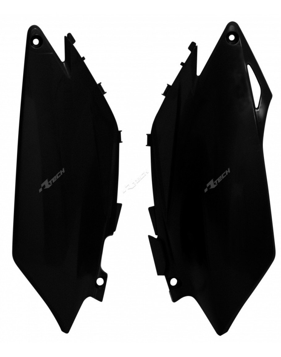 Zadné tabuľky CRF 250 2011-2013, CRF 450 2011-2012 čierne