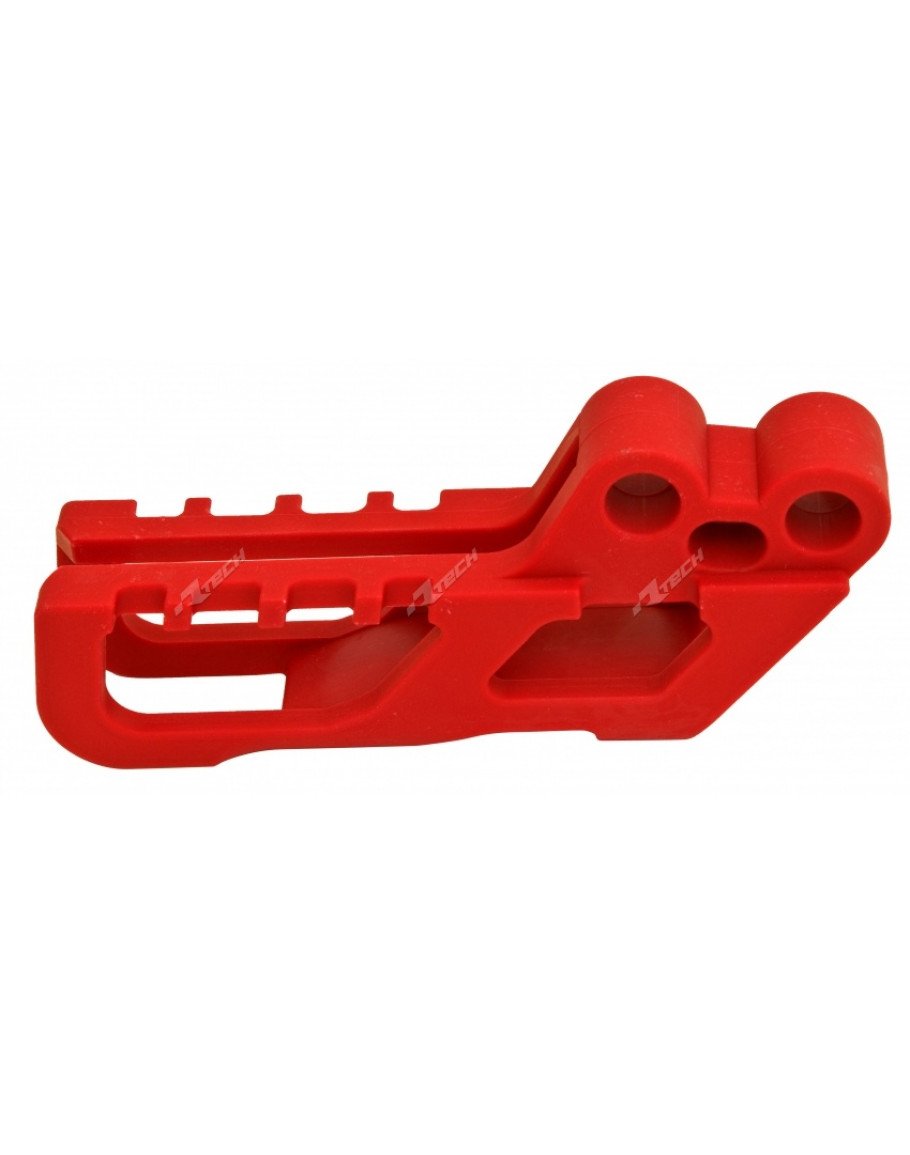 Vodítko reťaze zadné CR 125-500 99-04,CRF 250 2004, CRF 450 02-04 červené