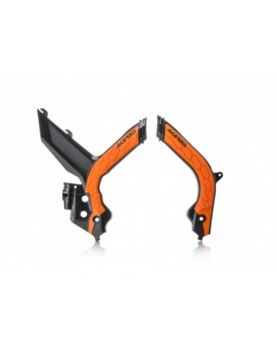 Chrániče rámu Acerbis X-grip KTM EXC/EXC-F/XC-W 2020-2023 čierno-oranžové