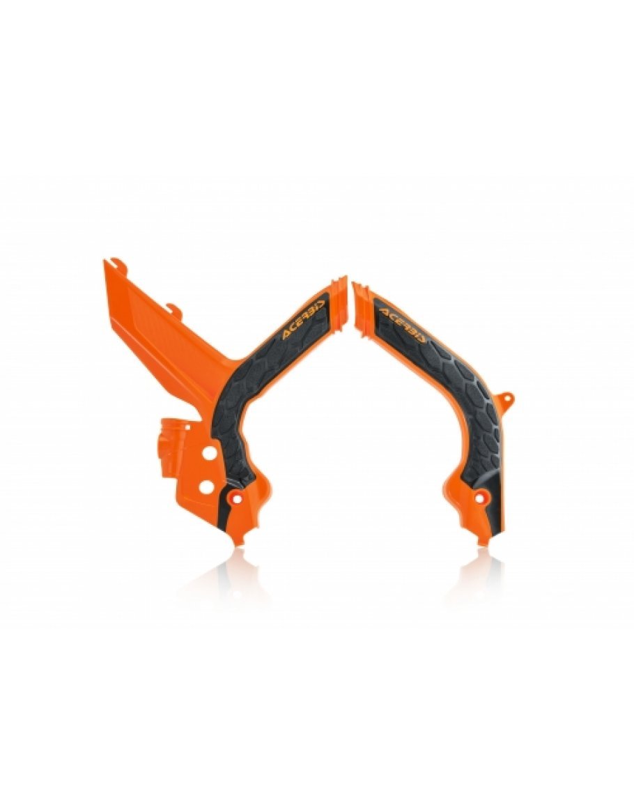 Chrániče rámu Acerbis X-grip KTM EXC/EXC-F/XC-W 2020-2023 oranžovo-čierne