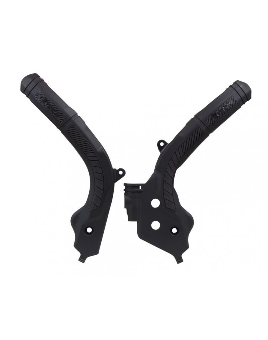 Chrániče rámu Rtech Husqvarna TC/FC 16-18, TE/FE 17-19,KTM SX/SX-F 16-18, EXC/EXC-F 17-19, GasGas čierne