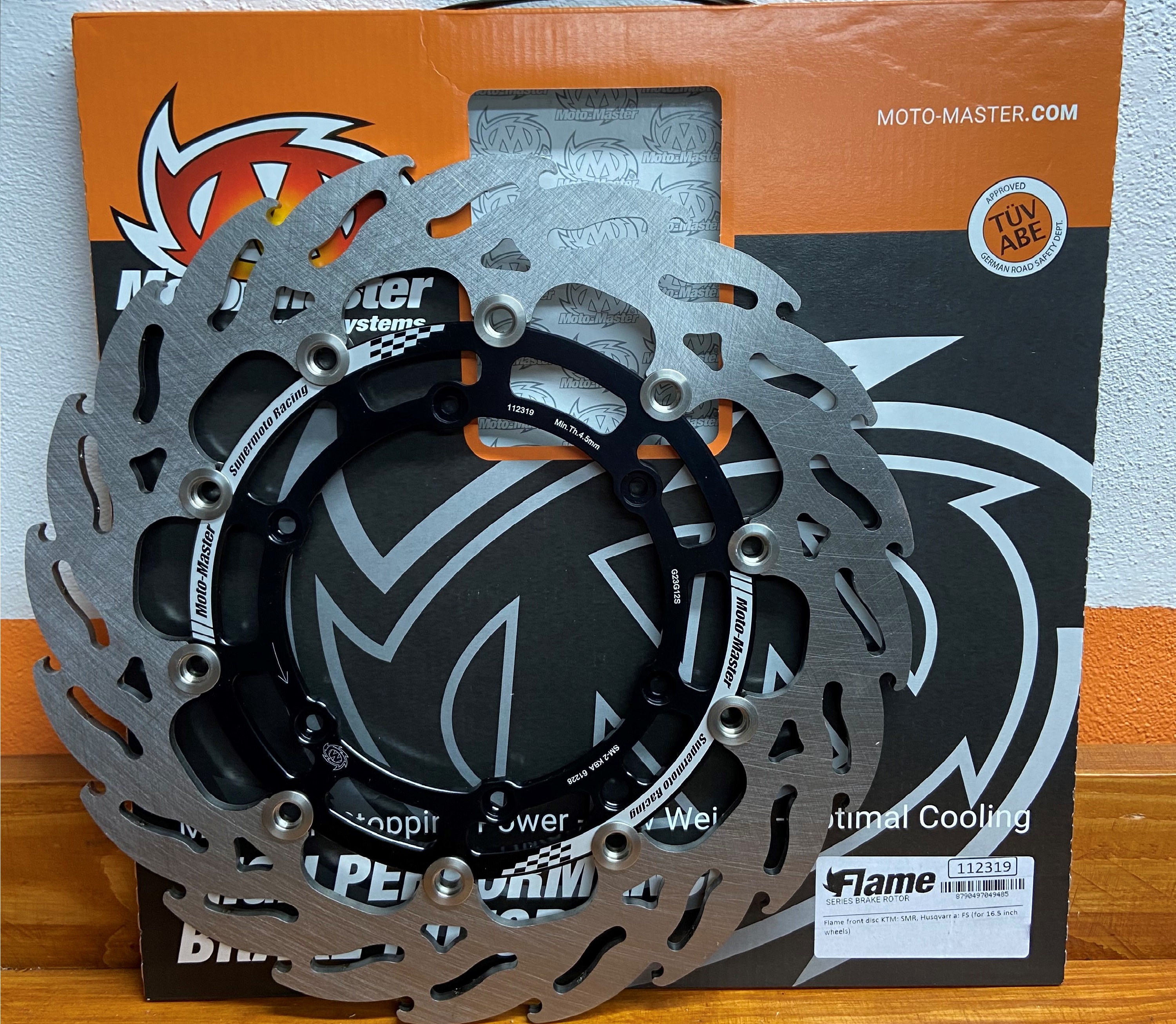 Brzdový kotúč Moto-Master Flame Floating 310mm RACING KTM,Husaberg,Husqvarna predný