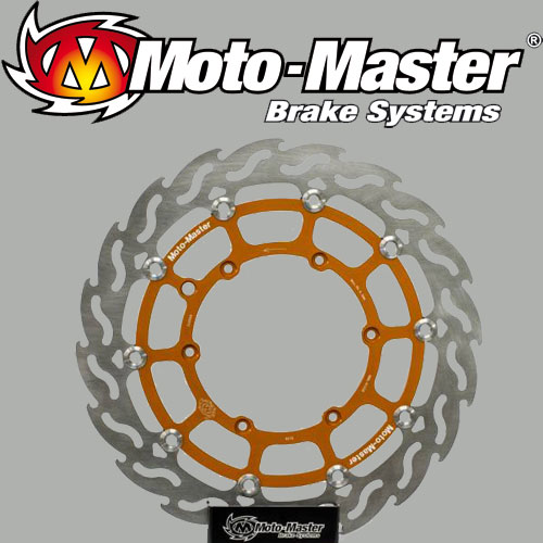 Brzdový kotúč Moto-Master Flame Floating 320mm RACING KTM,Husaberg,Husqvarna ORANGE predný