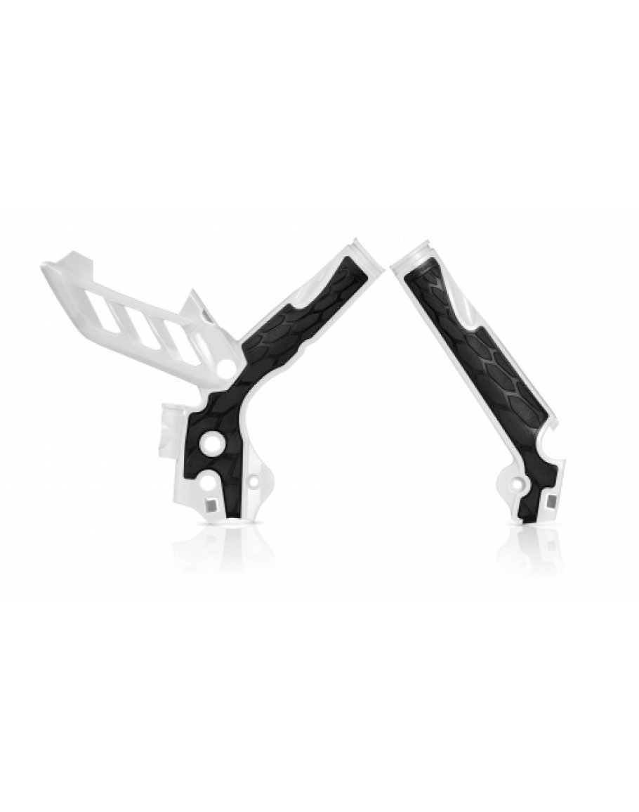 Chrániče rámu Acerbis X-grip KTM SX/SXF/XCF 11-15,EXC/EXCF/XCW 12-16 bielo-čierne