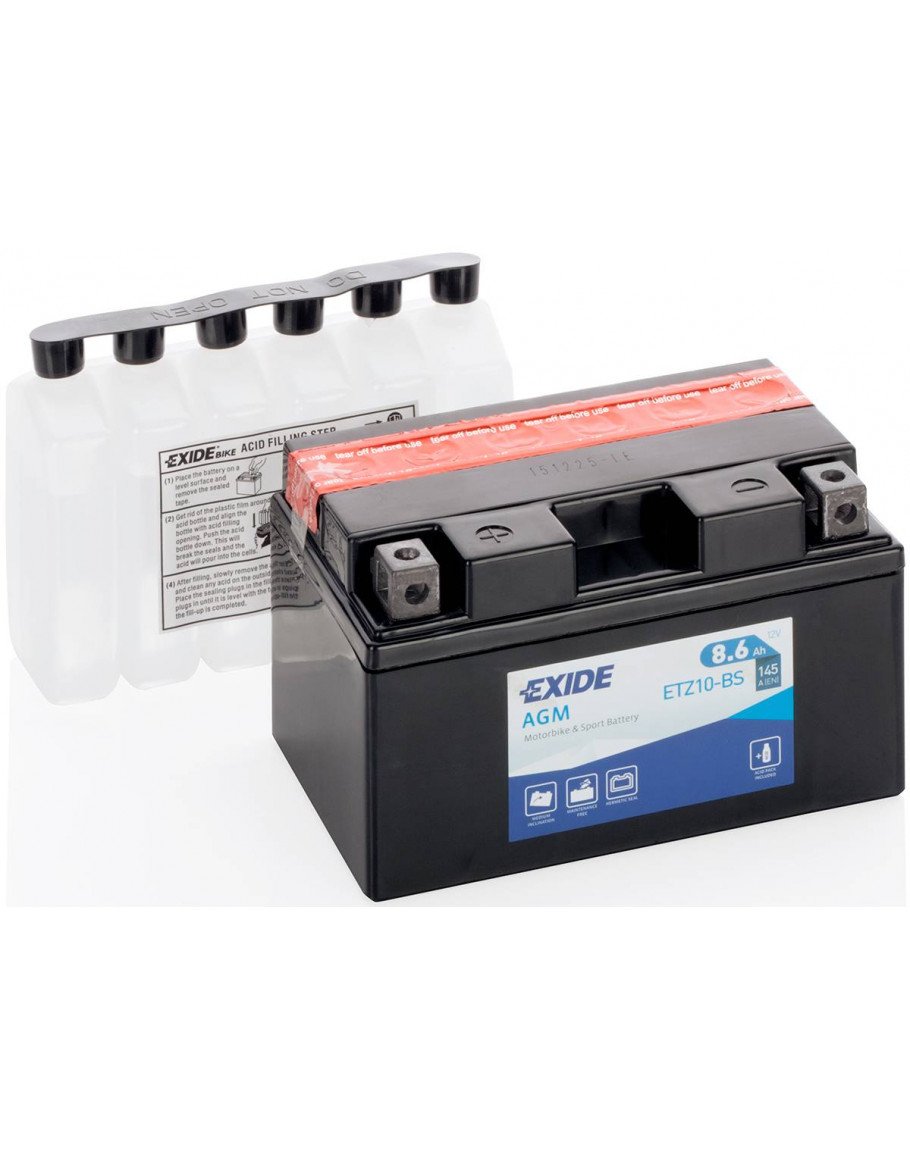 Batéria Exide ETZ10-BS (93x87x150 mm)