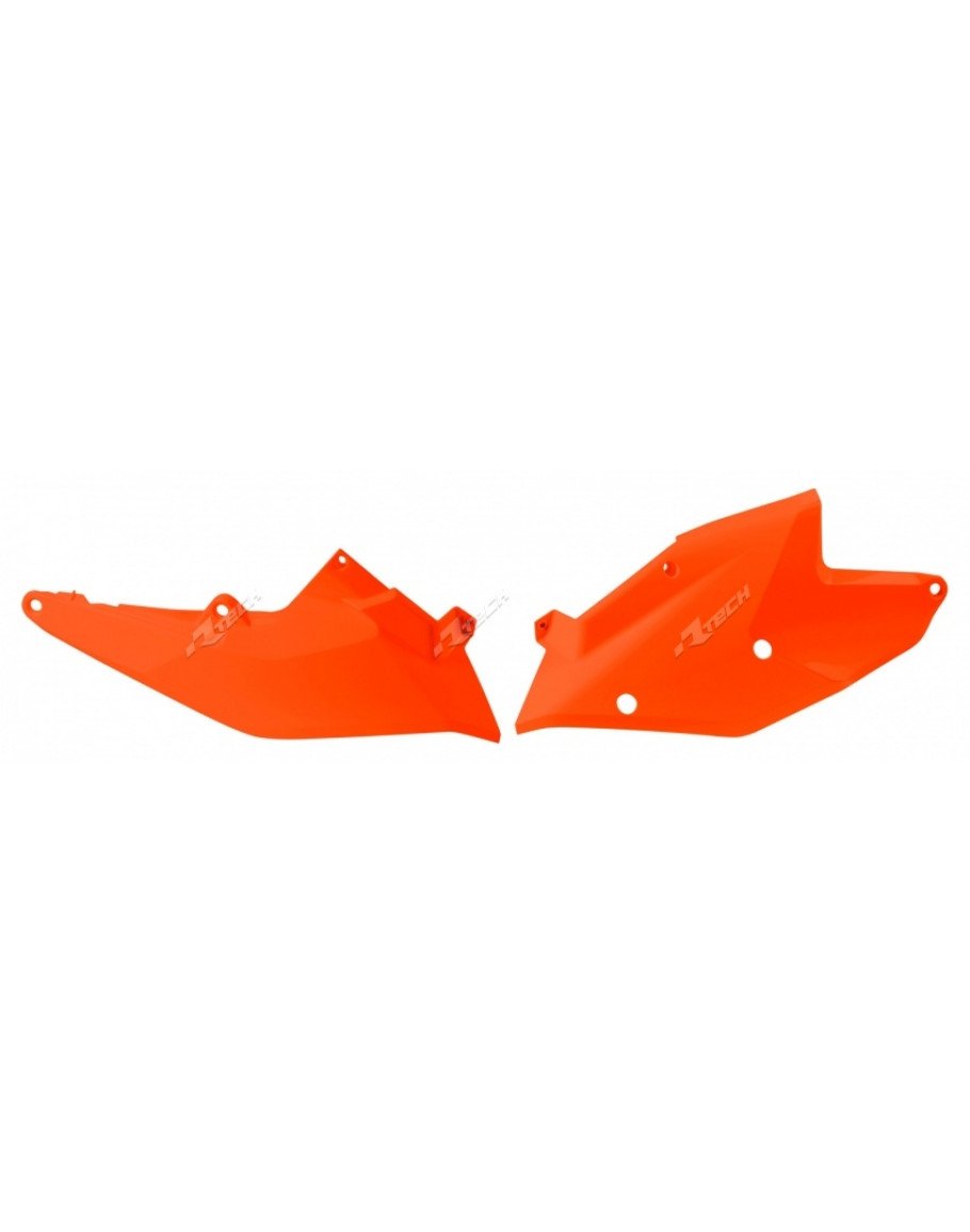 Zadné tabuľky SX/SXF 16-18, XC/W 125-150 17-18,EXC-EXCF 250-500 17-18 oranžové