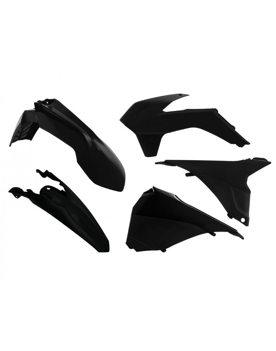 Sada plastov KTM EXC-EXCF 125-500 2012-2013 čierna