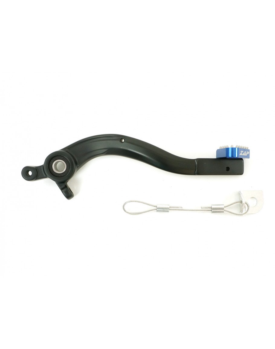 Brzdový pedál ZAP Husqvarna TC/TE 250/300,FE 250/350,KTM SX/EXC 250/300 17-,EXCF 250/350 17- modrý