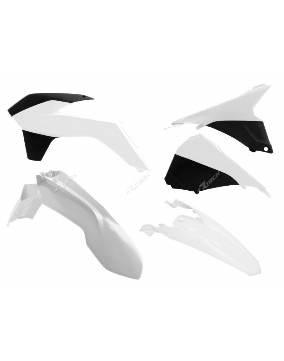 Sada plastov KTM EXC-EXCF 125-500 2014-2016 biela