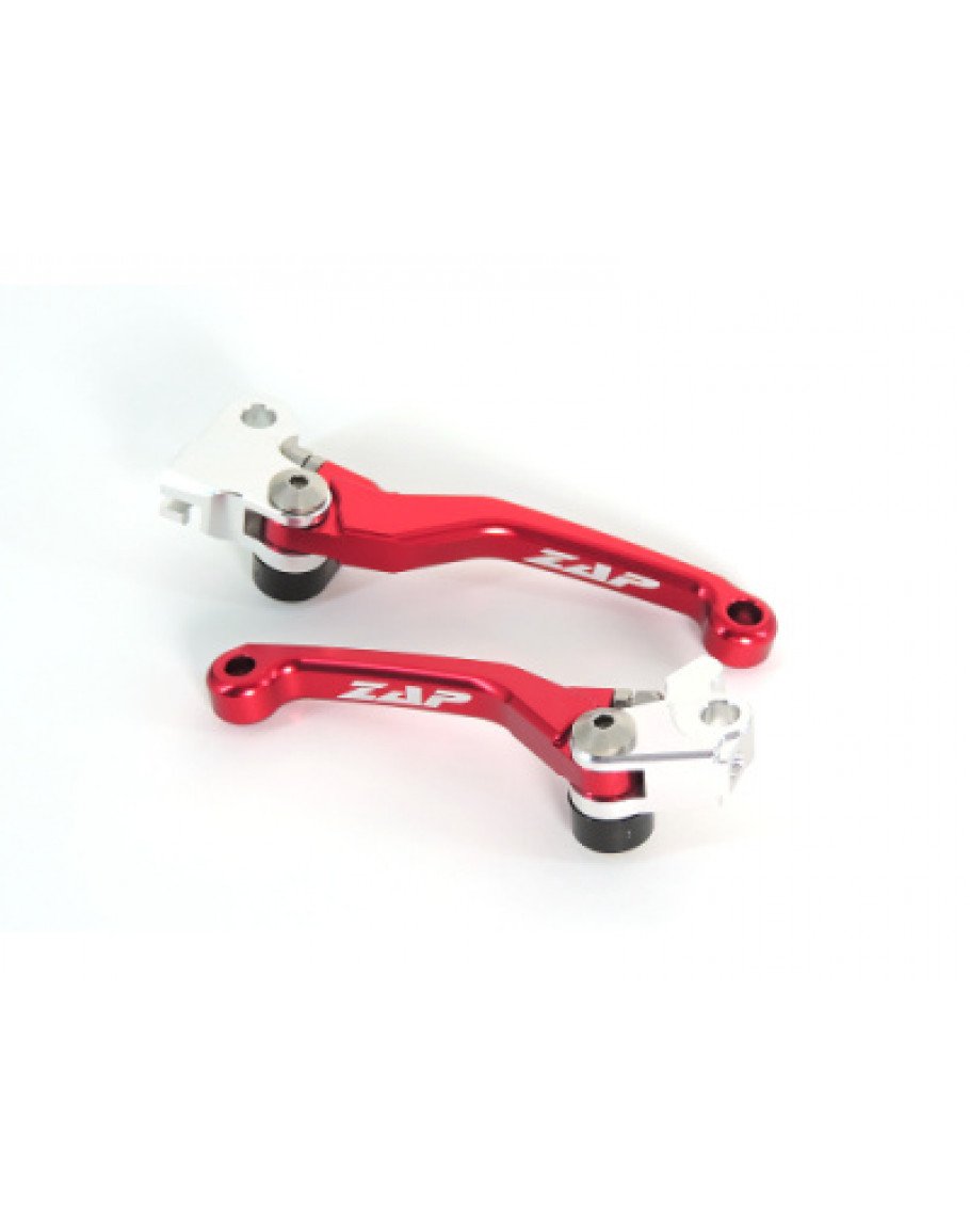 Sada výklopných páčok Zap Honda CRF 250/450 2007-2020 červené