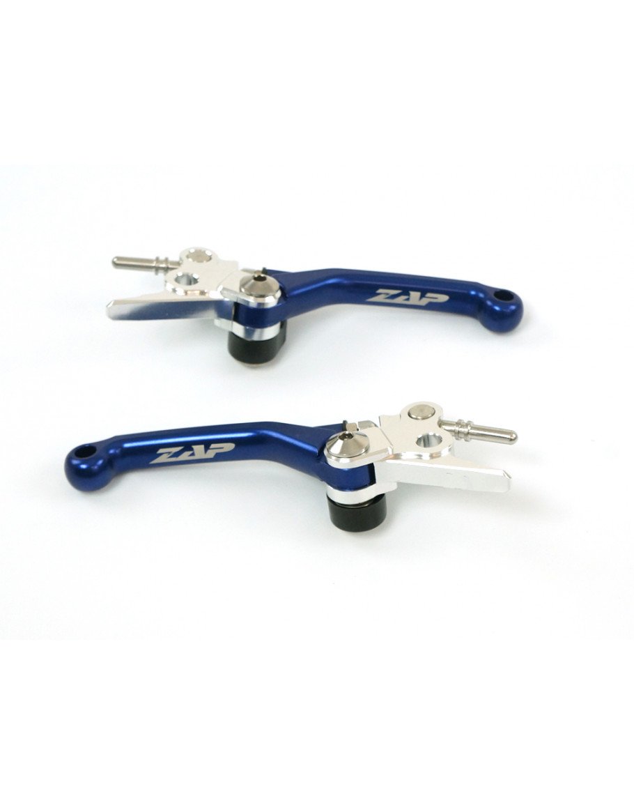 Sada výklopných páčok Zap HSQ TC/KTM SX 65/85 2014-2020 modré