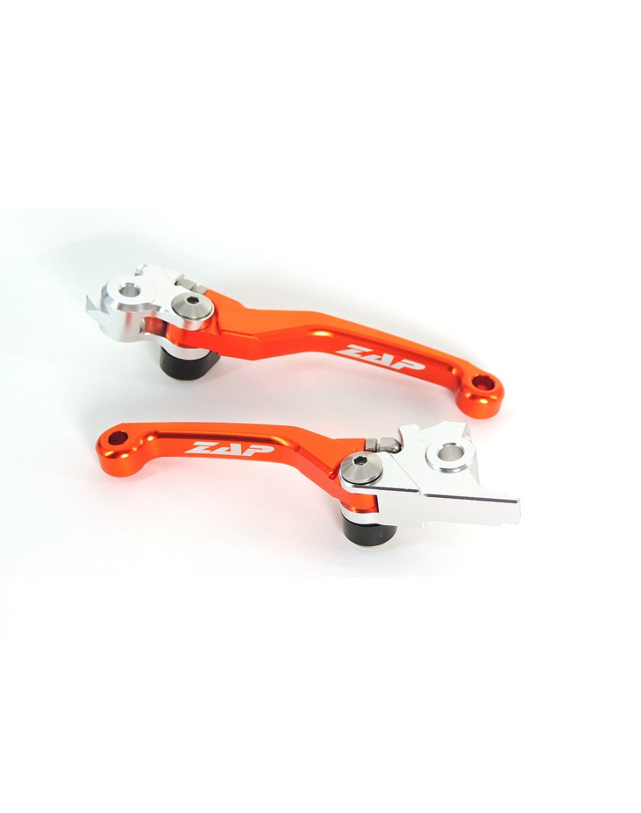 Sada výklopných páčok Zap Husqvarna/KTM Magura 09-/ Brembo 14- oranžové