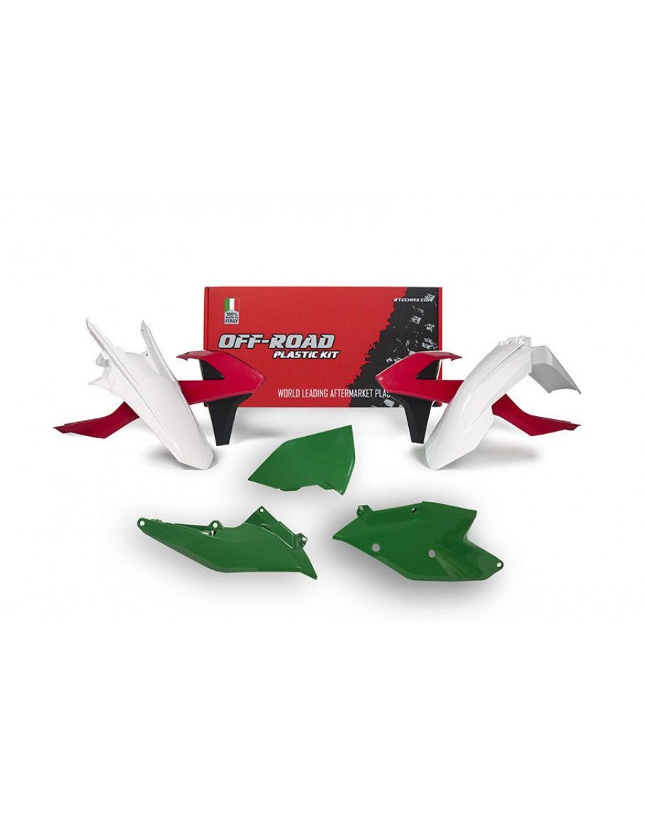 Sada plastov KTM EXC-EXCF 250-500 2017-2019, XC/W 125-150 2017-2019 red-green