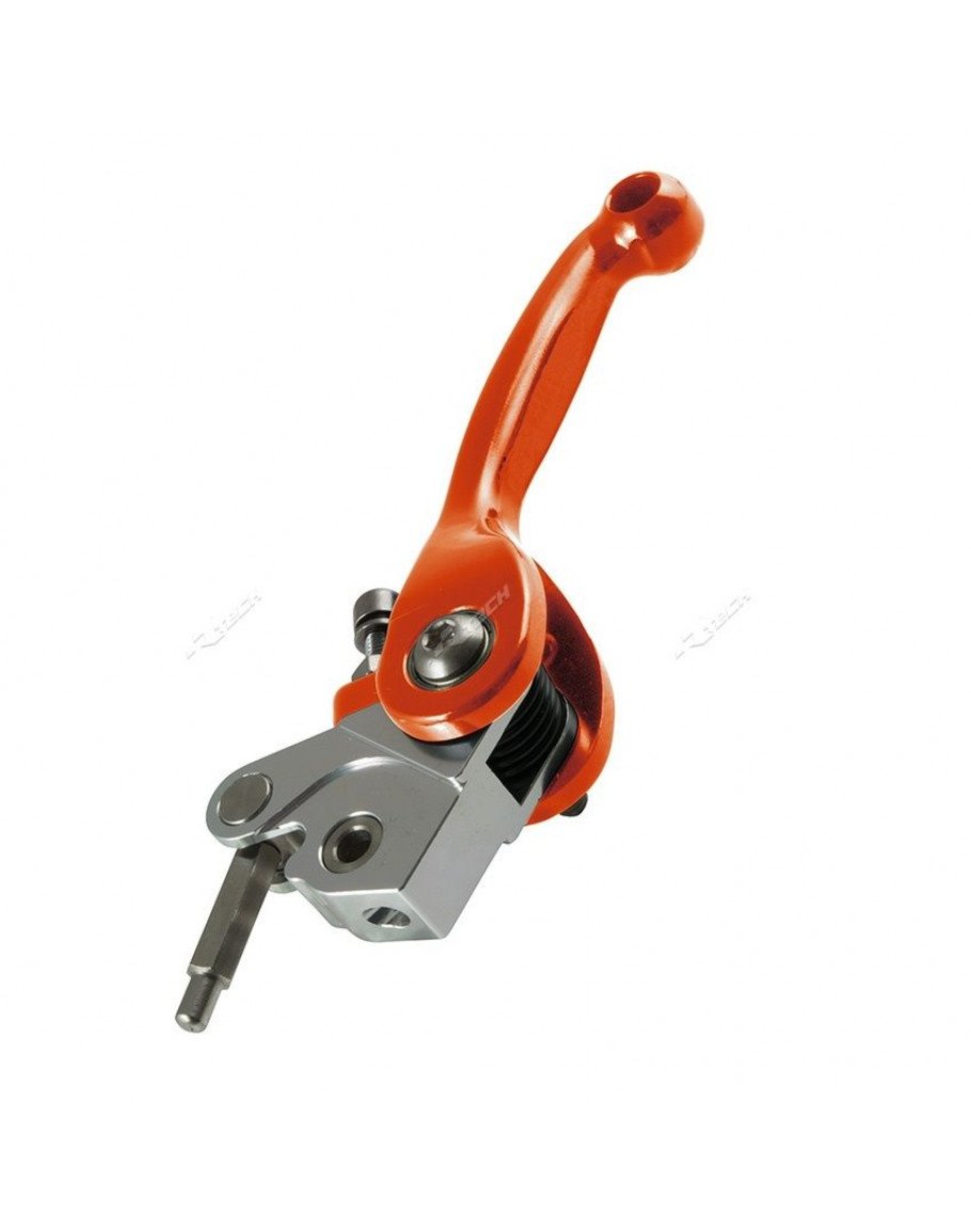Spojková páčka výklopná R-tech oranžová KTM magura hydr. 98-05