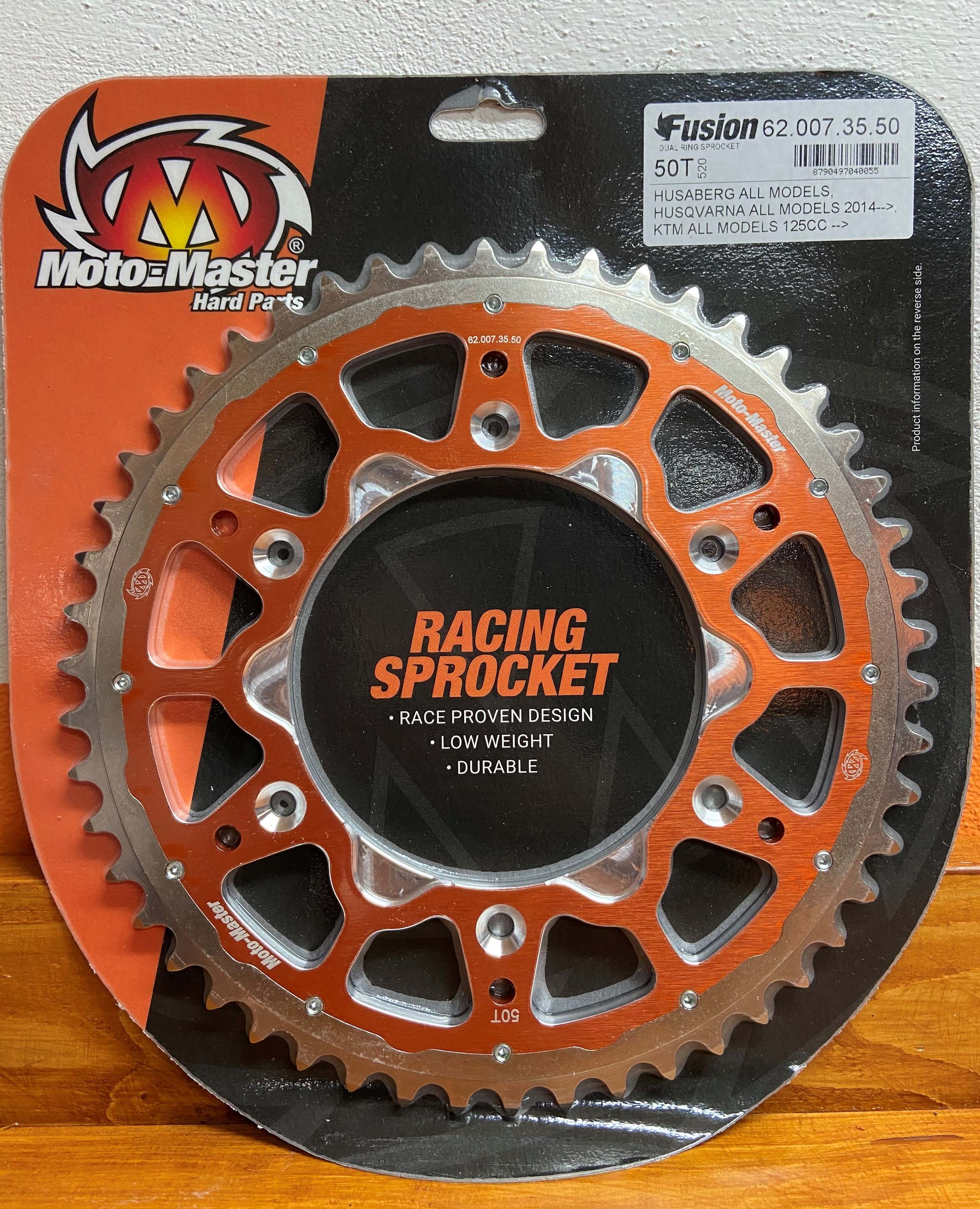 Rozeta KTM/HUSQVARNA /Gas-Gas Moto-Master FUSION oranžova