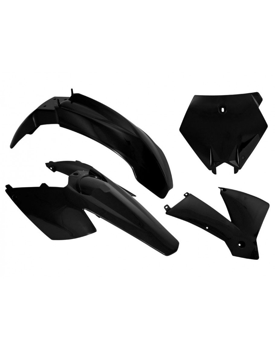 Sada plastov KTM SX-SXF 250-450 2003, SX-SXF / EXC-EXCF 125-525 2004 čierna