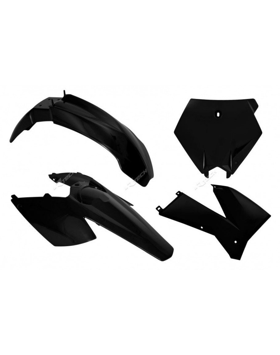 Sada plastov KTM SX/SXF 2005-2006, EXC/EXCF 2005-2007 čierna