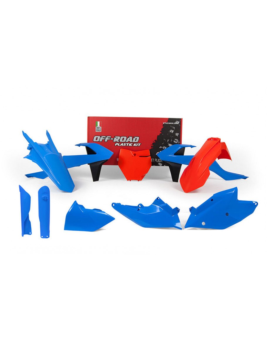Sada plastov KTM SX/SXF 2016-2018, XCF 2017-2018 blue/orange