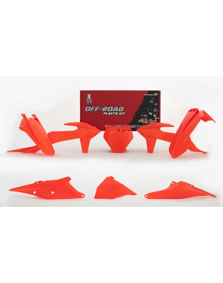 Sada plastov KTM SX/SXF/XC-F 2019-2022 neon orange