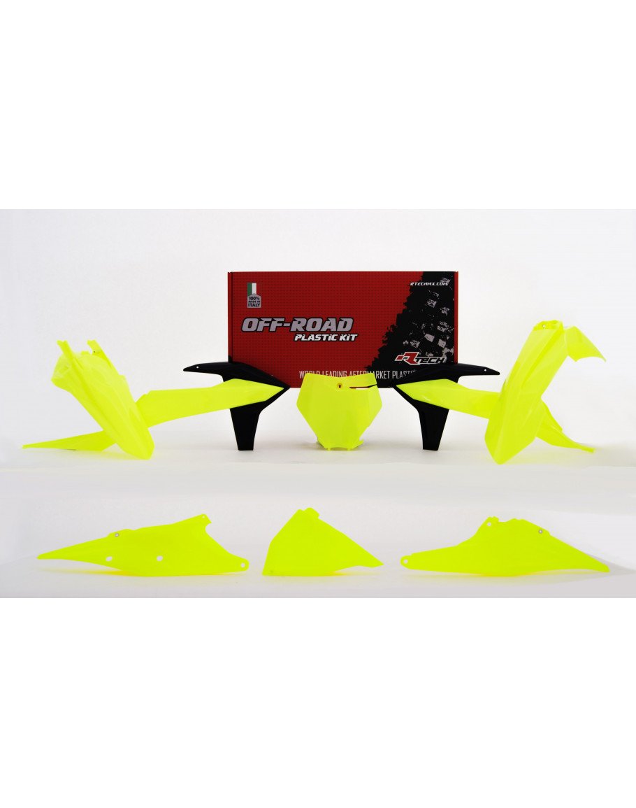 Sada plastov KTM SX/SXF/XC-F 2019-2022 neon yellow