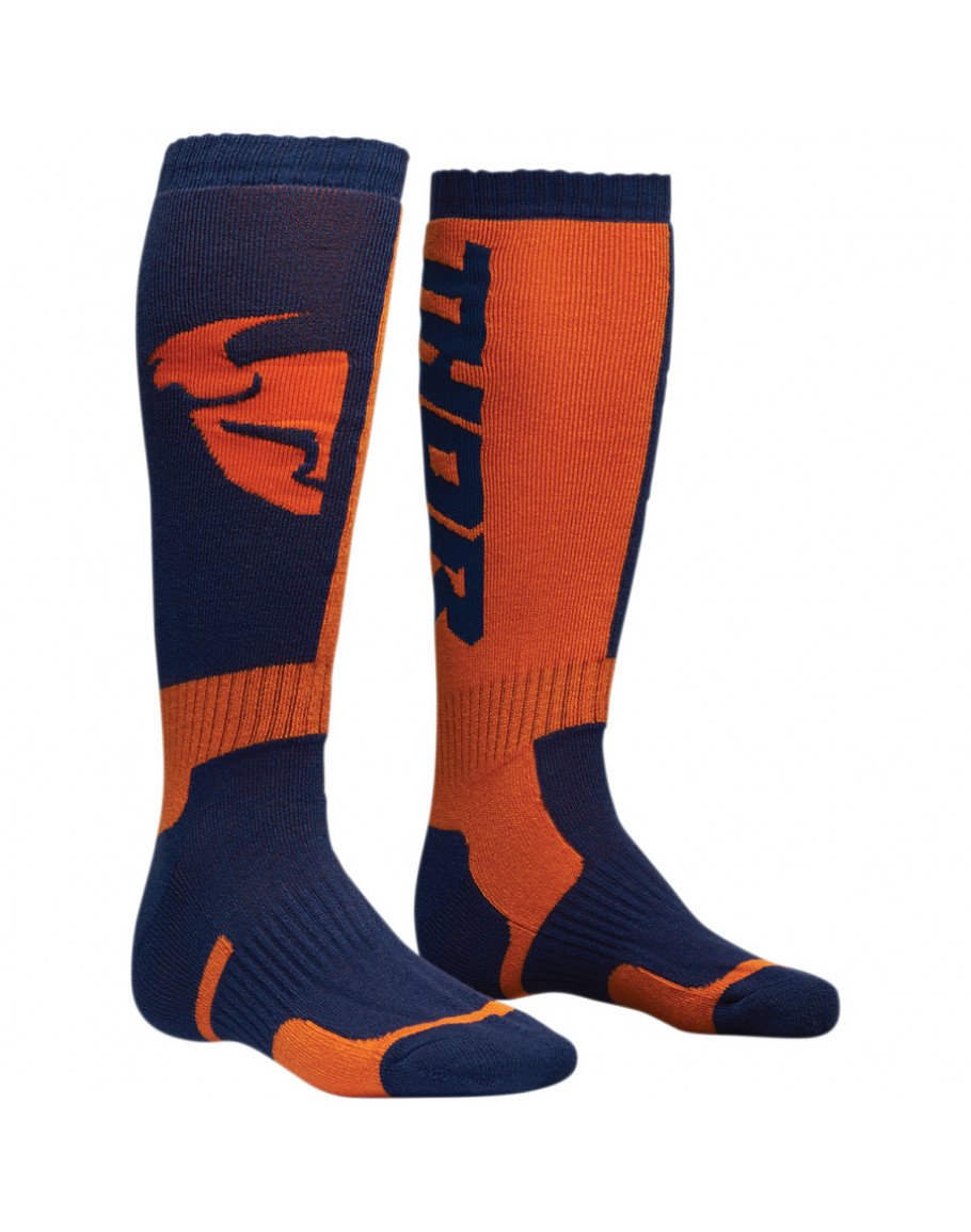 Ponožky Thor S8 MX navy/orange detské