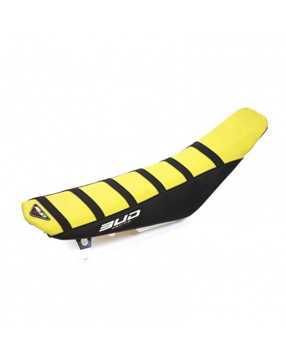 Poťah sedla BudRacing Suzuki RMZ 450 08-17 yellow / black