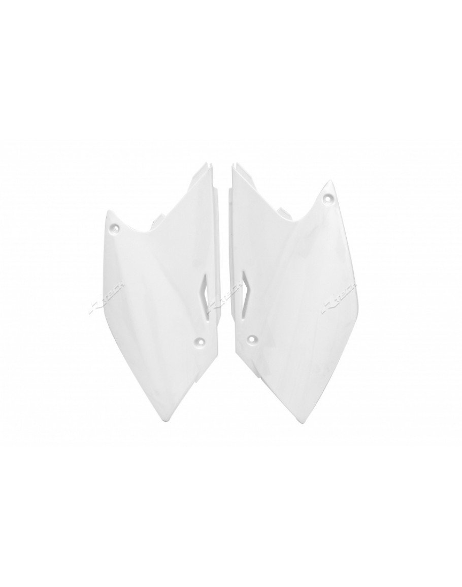 Zadné tabuľky KXF 250 2004-2005, RMZ 250 2004-2006 biele