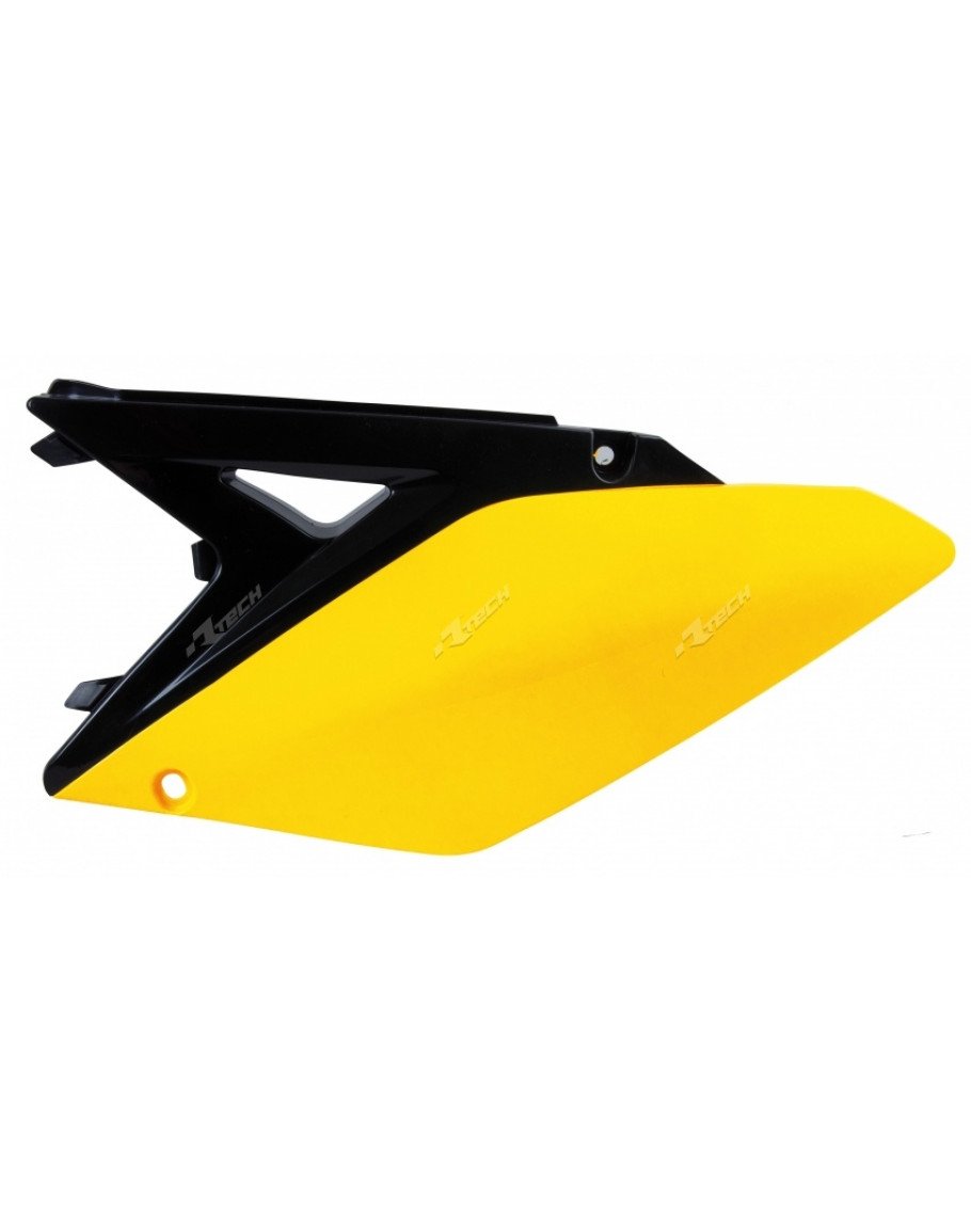 Zadné tabuľky RMZ 250 2010-2018 žlto-čierne