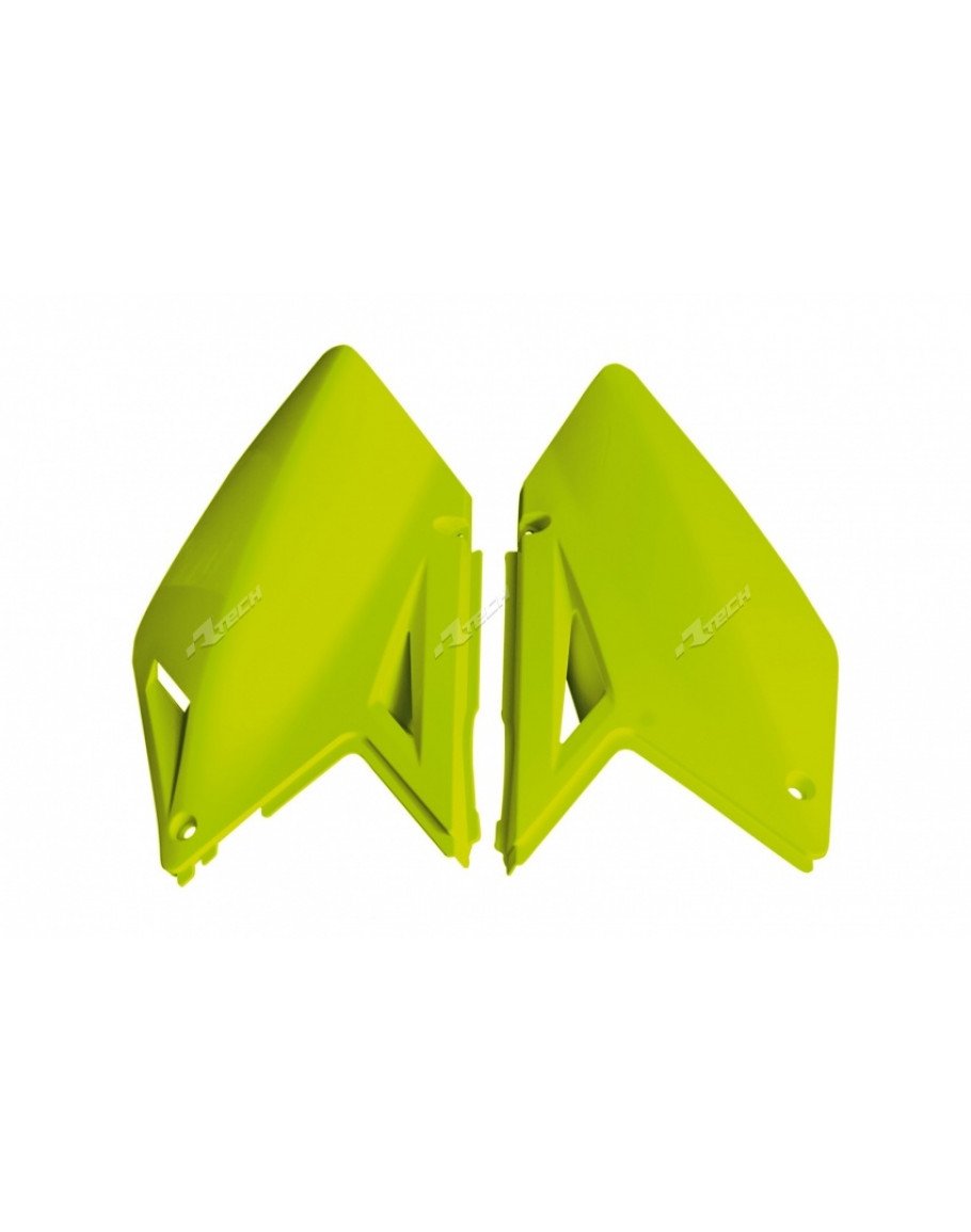 Zadné tabuľky RMZ 450 2008-2017 neon yellow