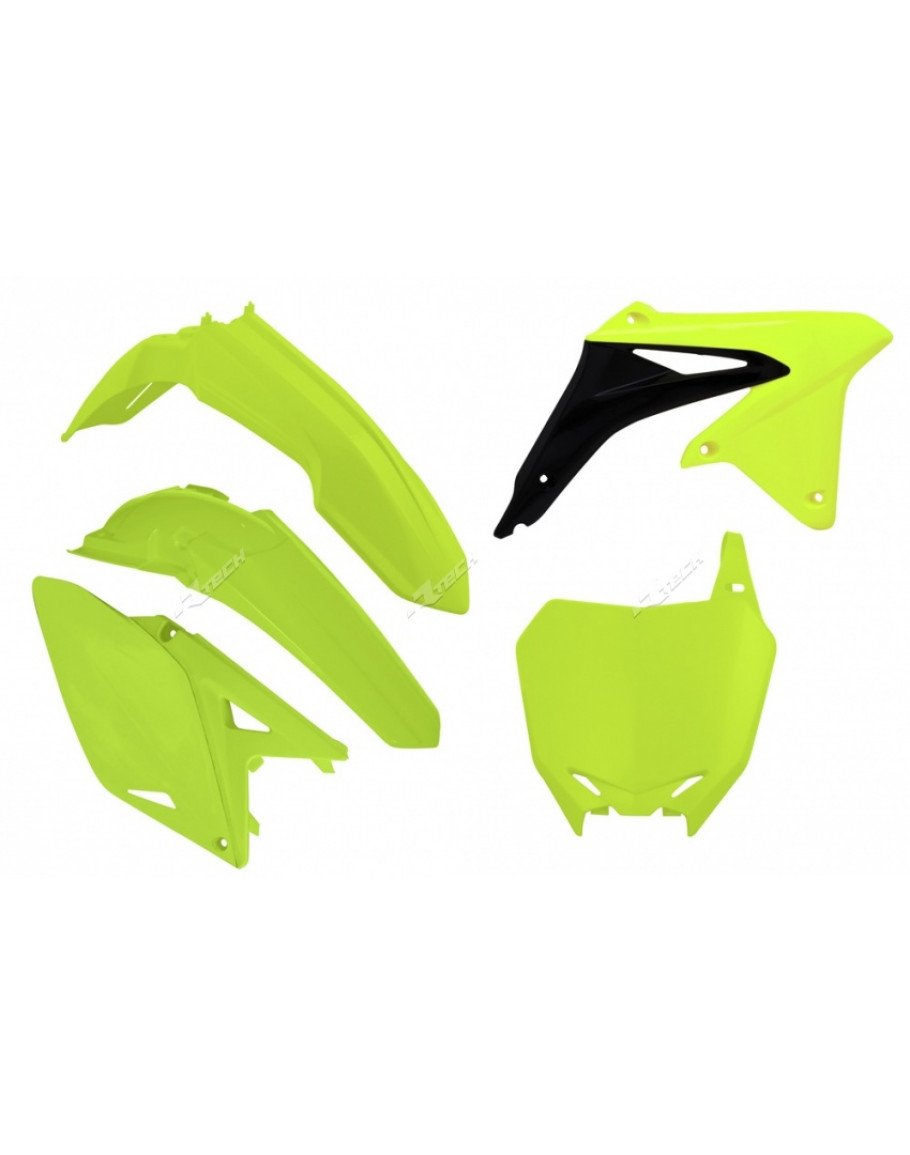 Sada plastov RMZ 250 2010-2018 neon yellow