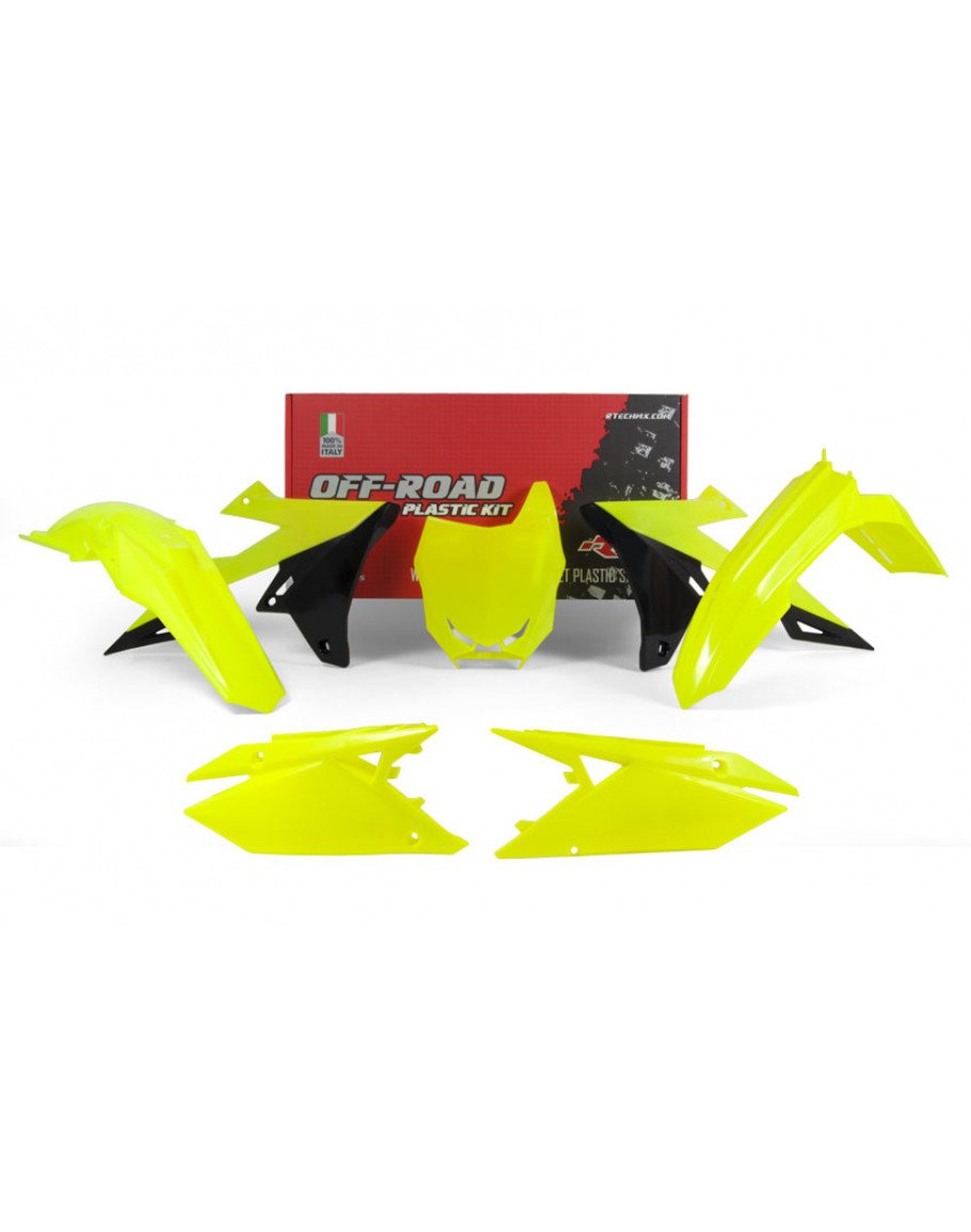 Sada plastov RMZ 450 2018-2020, RMZ 250 2019-2020 neon yellow