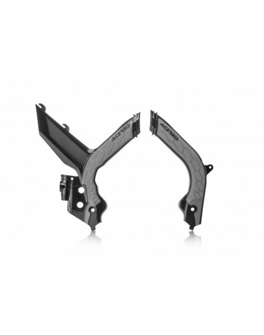 Chrániče rámu Acerbis X-grip KTM SX/SXF/XCF 19-20 šedo/čierne