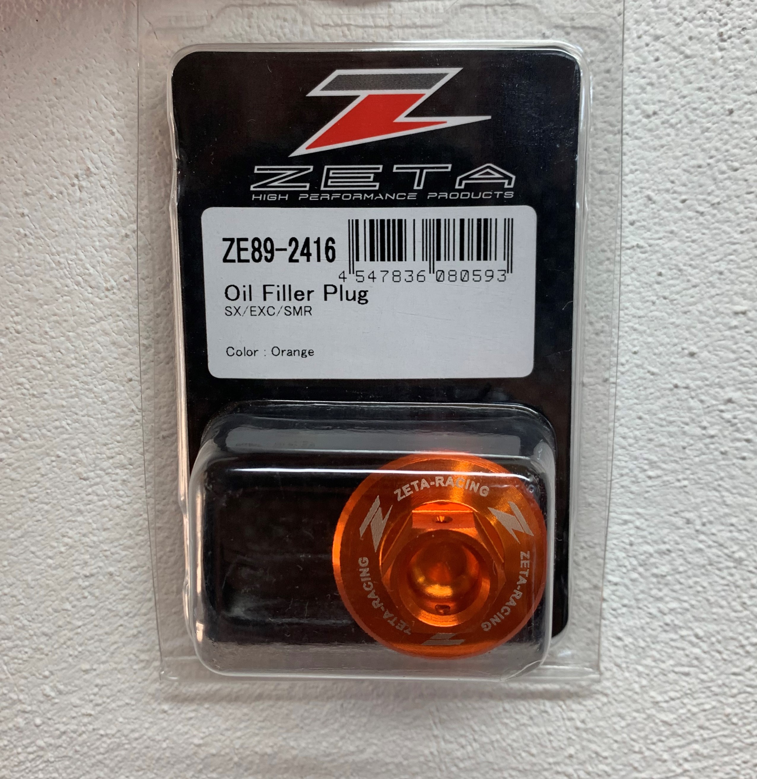 Uzáver Oil Filler CAP ZETA KTM SX/EXC/SMR/HSQ Orange