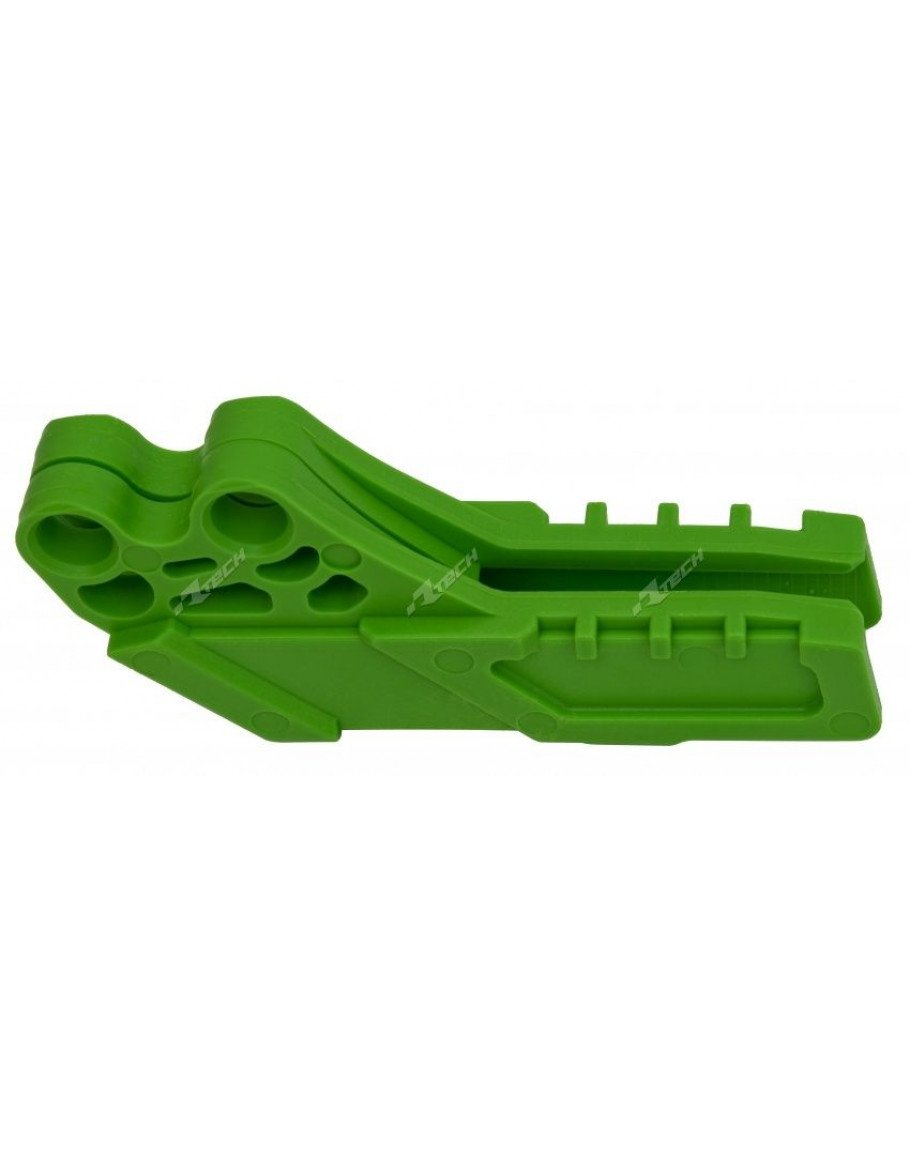 Vodítko reťaze zadné KXF 250-450 2006-2008 zelené