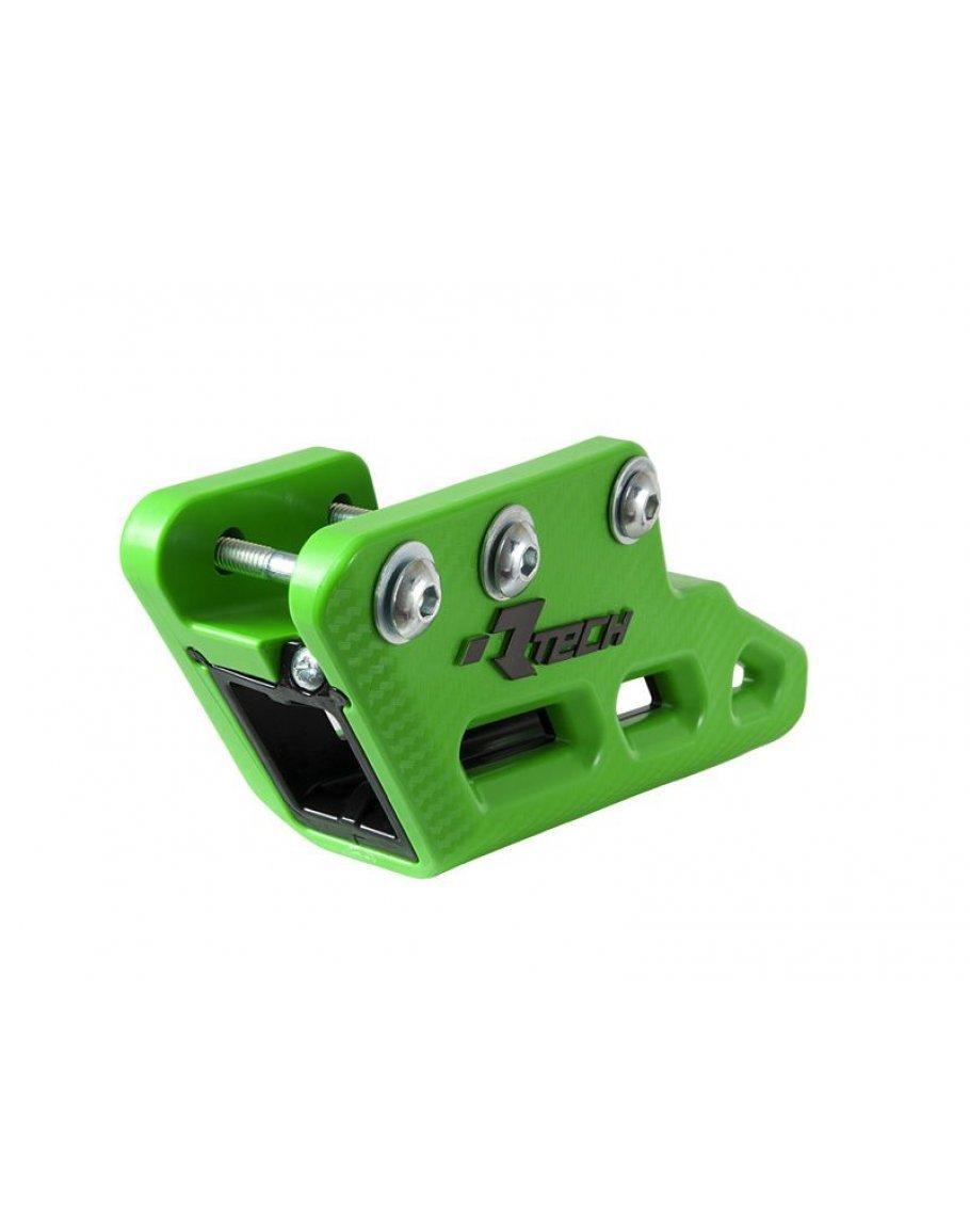 Kompletné zadné vodítko reťaze R-tech KXF 250/450 2009-2020 zelené