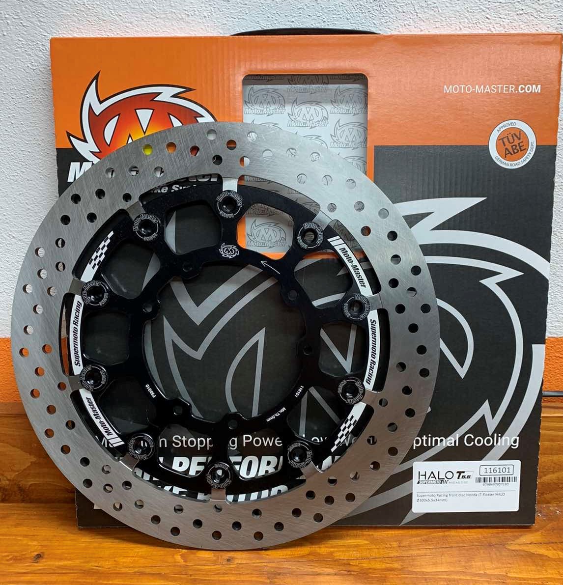 Brzdový kotúč Moto-Master T-Floater Halo 300mm Prof. Honda CRF/CR