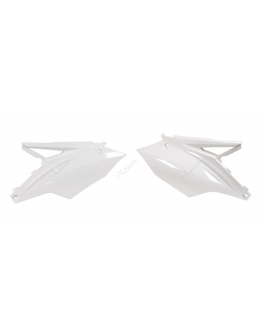 Zadné tabuľky KXF 450 16-18, KXF 250 17-20 biele