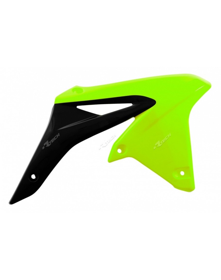 Kryty chladičov RMZ 250 2010=>2018 neon yellow