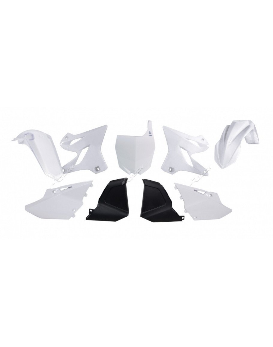Sada plastov RESTYLING YZ 125-250 2002-2020 biela