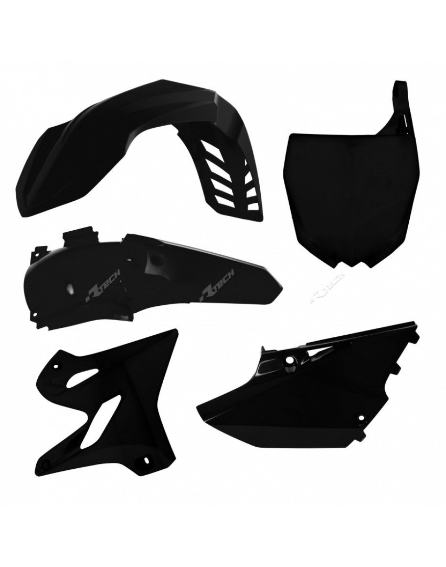 Sada plastov YZ 125-250 2015-2020 čierna