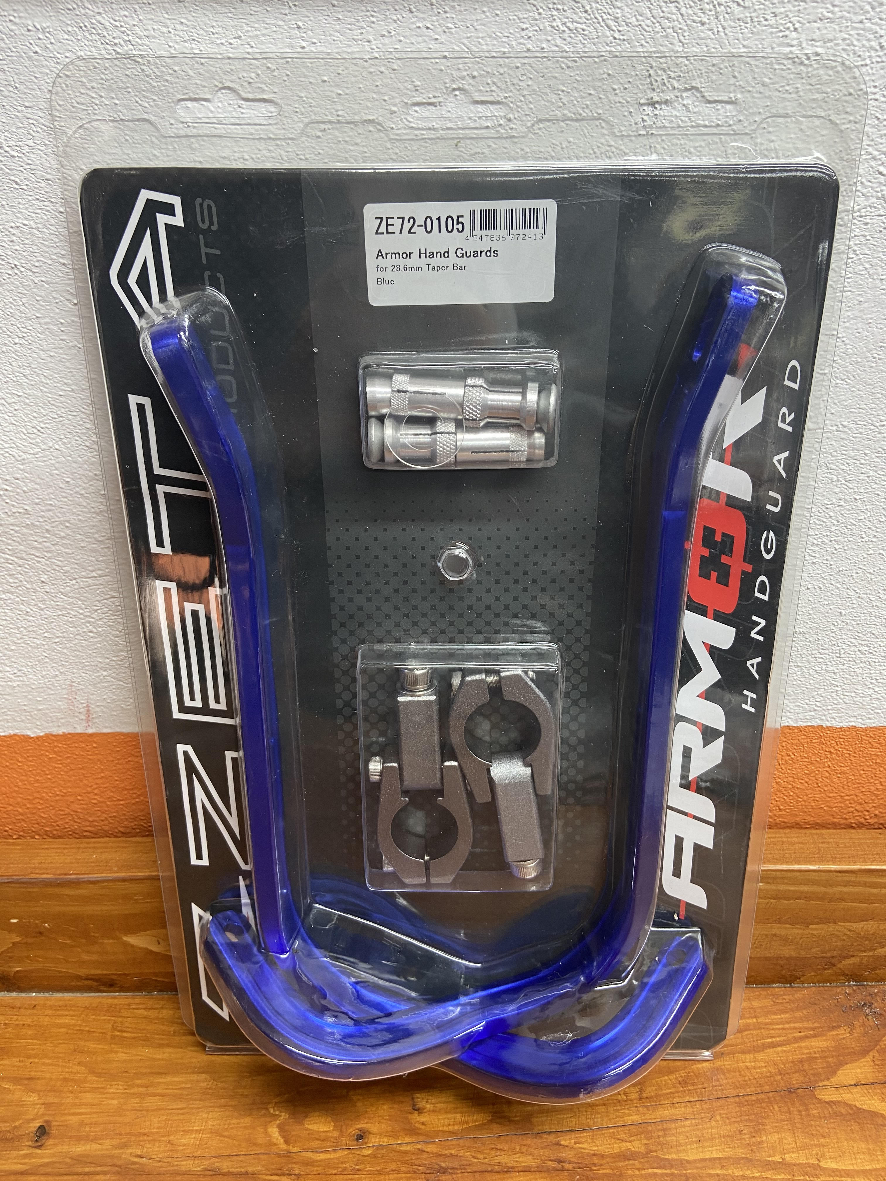 Zeta Armor Bend chrániče páčok - BLUE