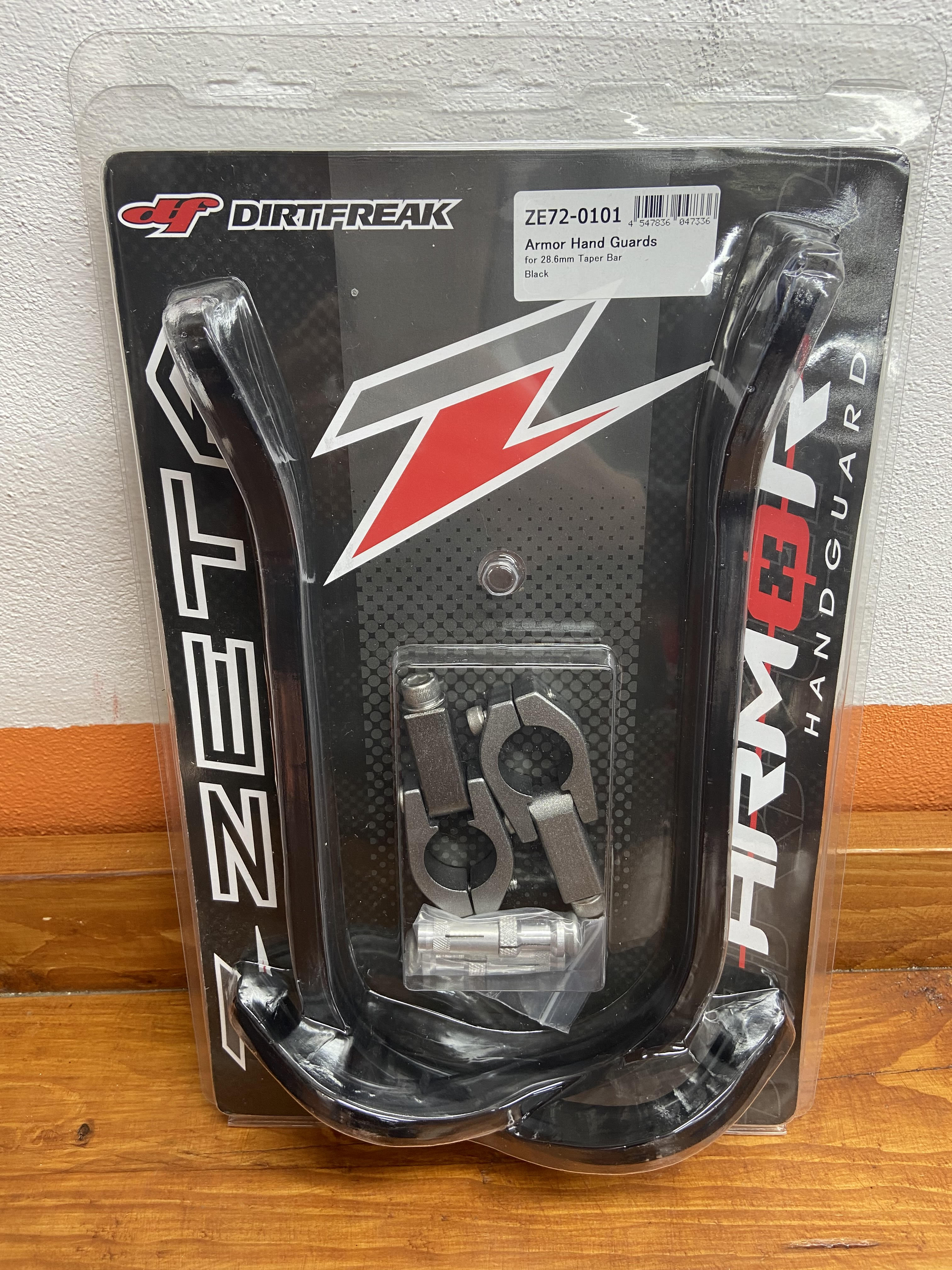 Zeta Armor Bend chrániče páčok - BLACK