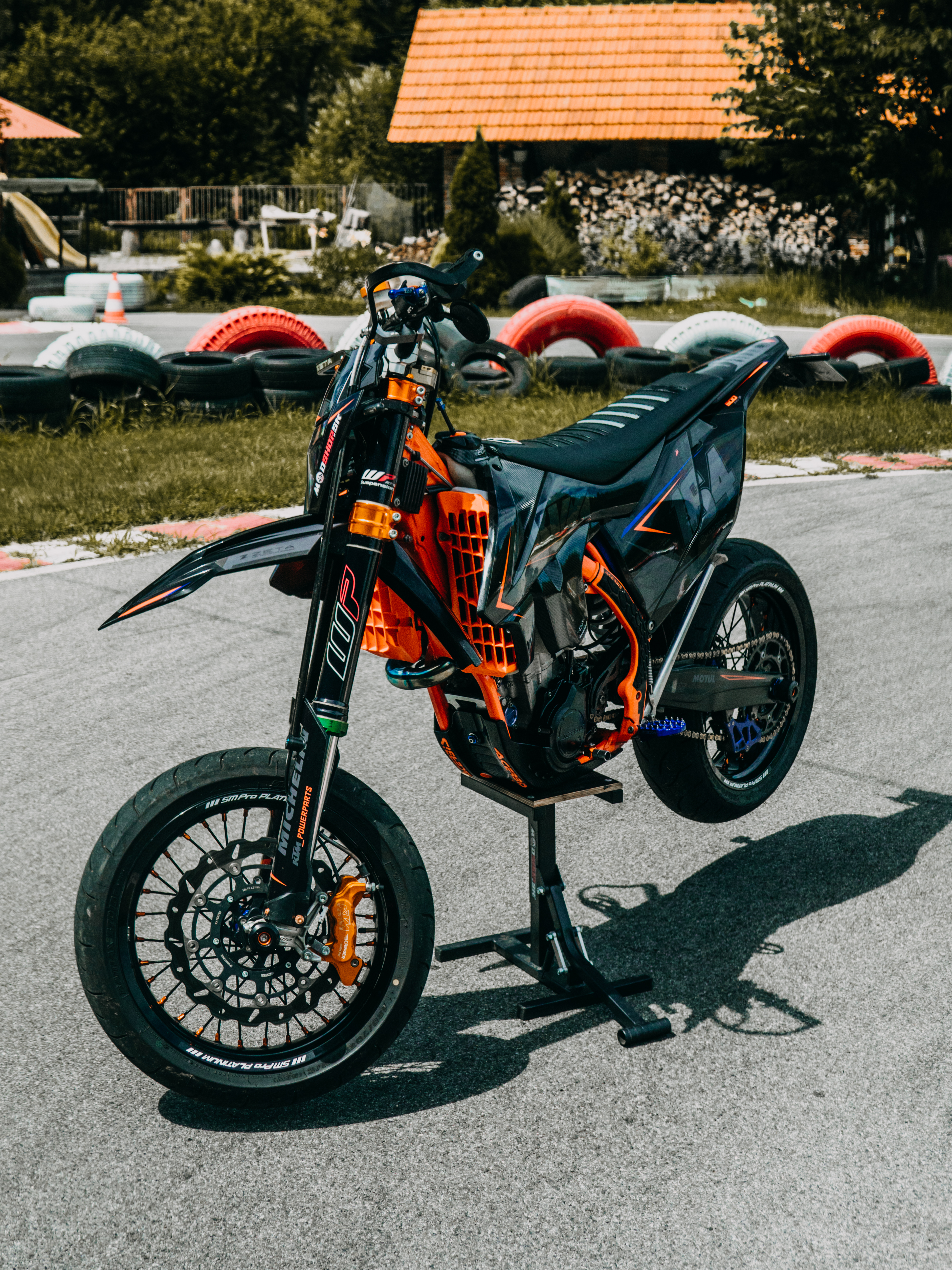 Predný supermoto blatník SMC/SMR/EXC/SXF Čierny