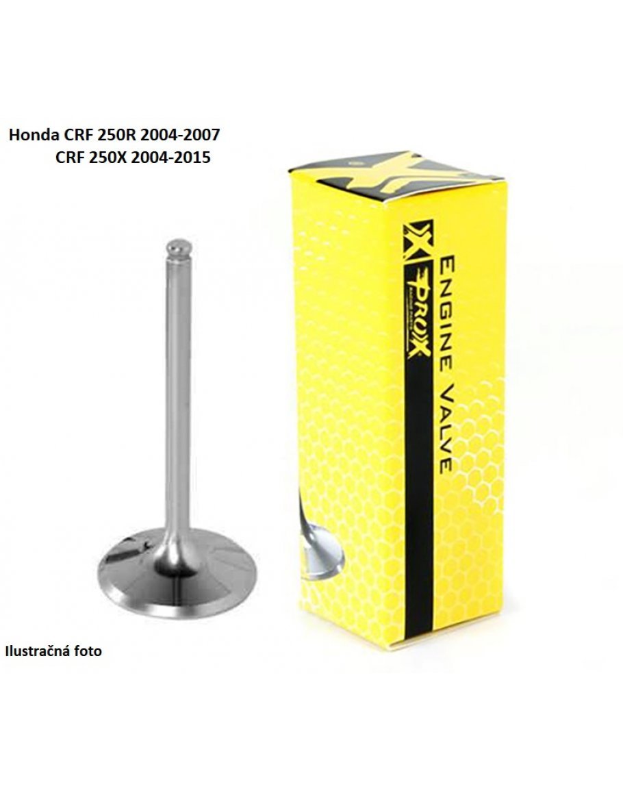 Ventil výfukový OCEĽOVÝ Honda CRF 250R 2004-2007,CRF 250X 2004-2015