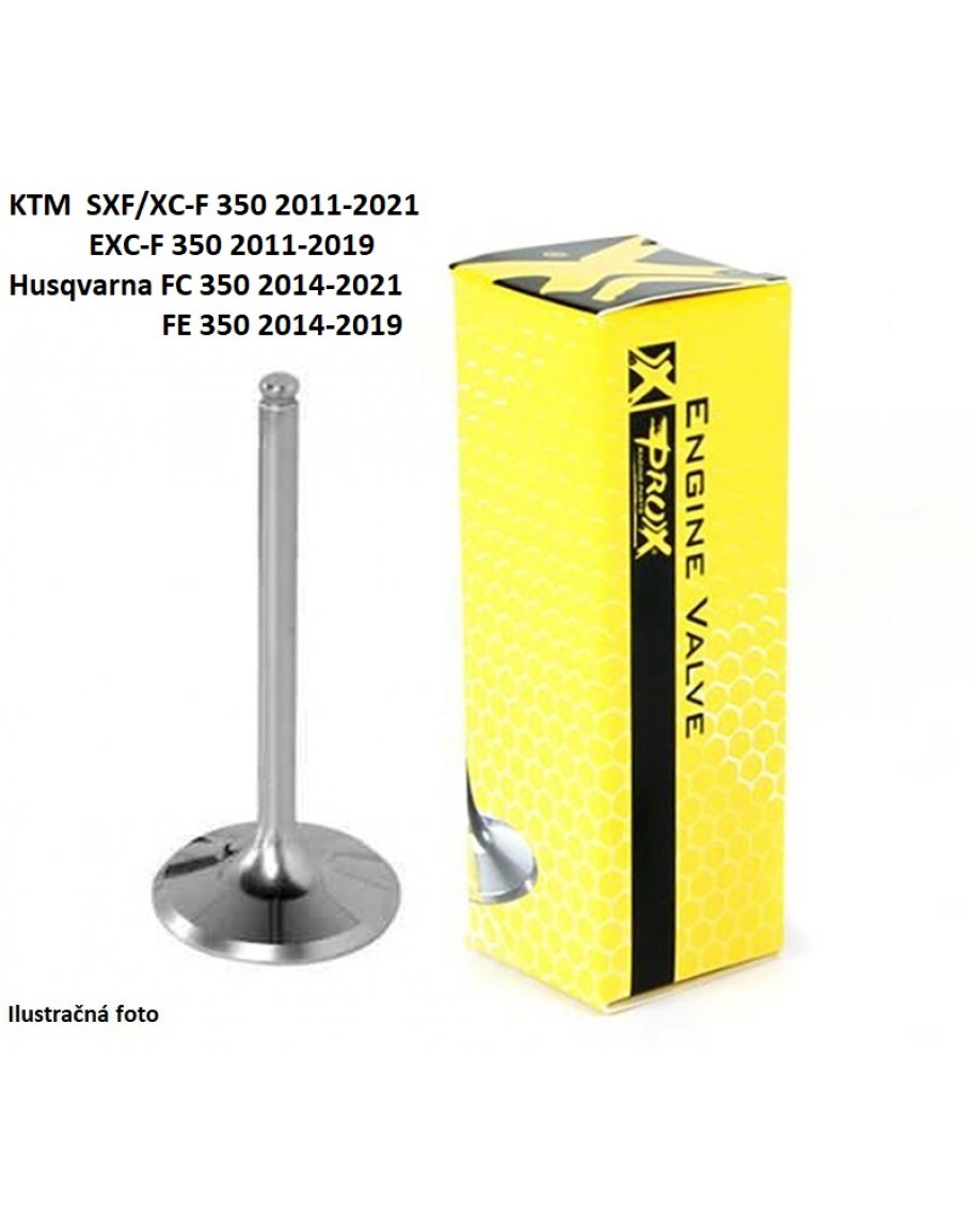 Ventil výfukový TITÁN KTM SXF/XC-F 350 2011-2022,EXC-F 350 2012-2019,Husqvarna FC/FE 350 2014-2022,Gas-Gas EX/MC 350F